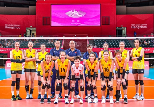ASIAD 19: Đội tuyển bóng chuyền nữ Việt Nam xếp hạng 4
